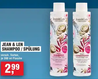 Handelshof JEAN & LEN SHAMPOO/SPÜLUNG Angebot