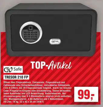 Handelshof GO Safe TRESOR 210 FP Angebot