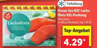 Lidl Ocean Sea ASC Lachsfilets XXL-Packung Angebot