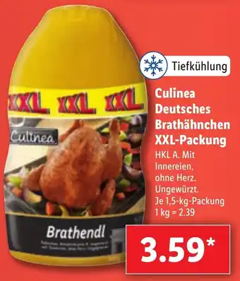 Lidl Culinea Deutsches Brathähnchen XXL Packung Angebot