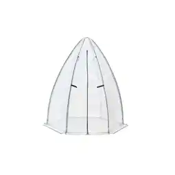 Netto Marken-Discount Westmann Foliengewächshaus Winterzelt weiß 160x183 cm Angebot