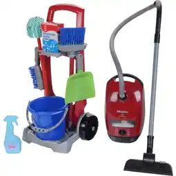 Netto Marken-Discount Theo Klein Kinderhaushaltsgerät Miele - Staubsauger mit Putzwagen Angebot