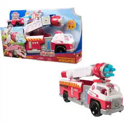 Netto Marken-Discount PAW PATROL Spielfahrzeug Paw Patrol Fire Rescue - Marshalls Deluxe Feuerwehr-Truck Angebot
