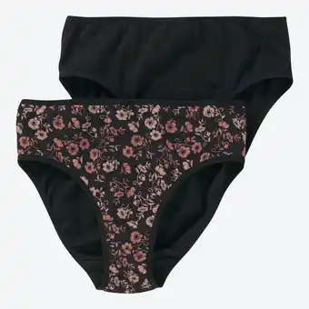 NKD Damen-Rioslip mit Blumen-Muster, 2er-Pack Angebot