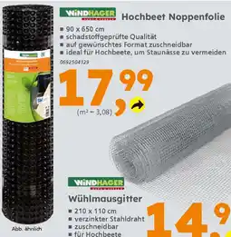 Globus Baumarkt WINDHAGER Hochbeet Noppenfolie Angebot
