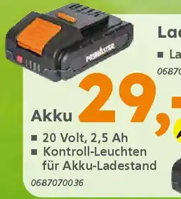 Globus Baumarkt PRIMASTER Akku Angebot