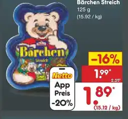 Netto Marken-Discount Reinert Bärchen-Streich Angebot
