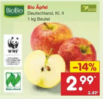 Netto Marken-Discount BioBio Bio-Äpfel Angebot