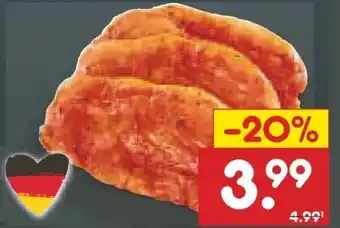 Netto Marken-Discount Barbeque Hähnchen-Minutensteaks Angebot