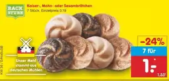 Netto Marken-Discount Netto Backstube Kaiserbrötchen Angebot