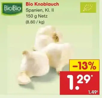 Netto Marken-Discount BioBio Bio Knoblauch Angebot