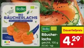 Netto Marken-Discount BioBio Bio-Räucherlachs Angebot