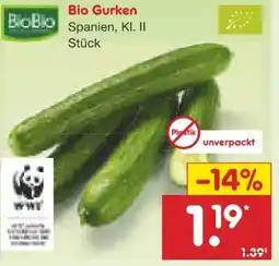 Netto Marken-Discount BioBio Bio-Gurke Angebot