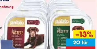 Netto Marken-Discount Pablo Hundenahrung Angebot