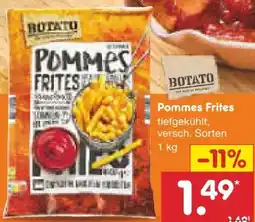 Netto Marken-Discount Botato Pommes Frites Angebot