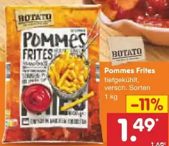 Netto Marken-Discount Botato Pommes Frites Angebot