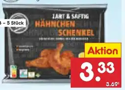 Netto Marken-Discount Tiefkühlt Hähnchen-Schenkel Angebot