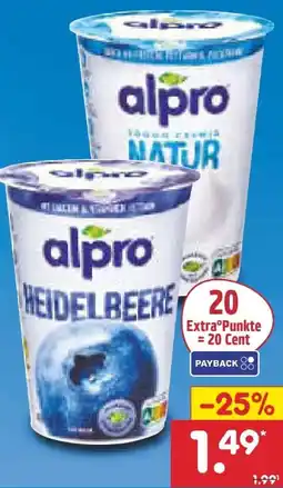 Netto Marken-Discount Alpro Frucht Heidelbeere Angebot