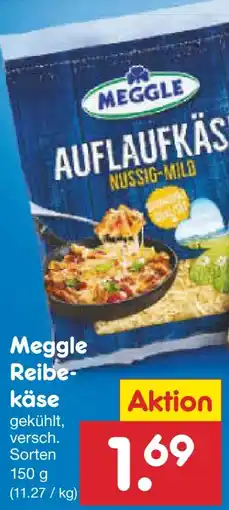 Netto Marken-Discount Meggle Auflaufkäse Angebot