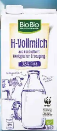 Netto Marken-Discount BioBio Bio H-Vollmilch Angebot