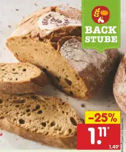 Netto Marken-Discount Netto Backstube Bio-Dinkelbrot Angebot
