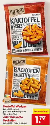 Netto Marken-Discount Botato Kartoffel Wedges Angebot