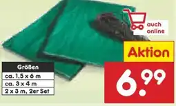 Netto Marken-Discount Living Garden Gewebeplane Angebot