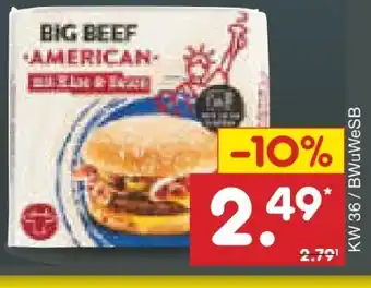 Netto Marken-Discount Big Beef American Burger Angebot