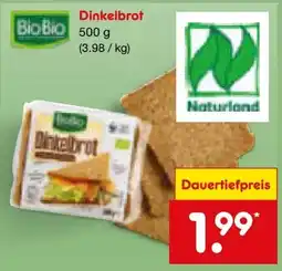 Netto Marken-Discount BioBio Bio-Dinkelbrot Angebot