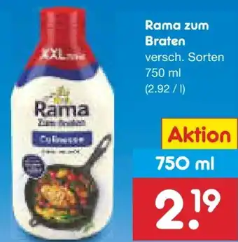 Netto Marken-Discount Rama zum Braten XXL Angebot