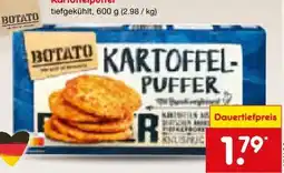 Netto Marken-Discount Botato Kartoffelpuffer Angebot