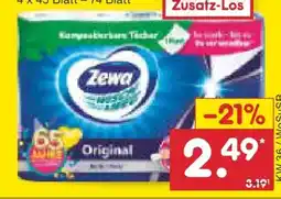 Netto Marken-Discount Zewa Wisch & Weg Küchentücher Original Angebot