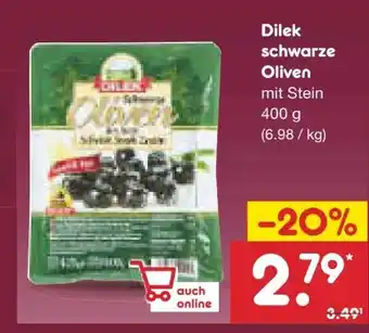 Netto Marken-Discount Dilek Schwarze Oliven Angebot