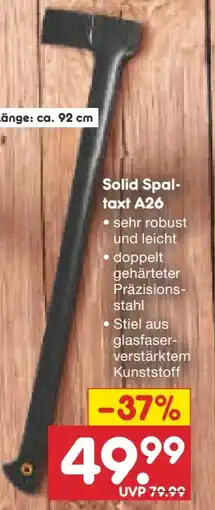 Netto Marken-Discount Fiskars Solid Spaltaxt A26 Angebot