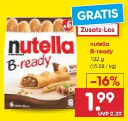 Netto Marken-Discount Ferrero Nutella B-ready Angebot