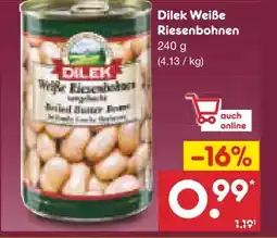 Netto Marken-Discount Dilek Weiße Riesenbohnen Angebot