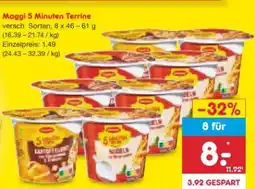 Netto Marken-Discount Maggi 5 Minuten Terrine Kartoffelbrei mit Röstzwiebeln & Croutons Angebot