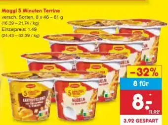 Netto Marken-Discount Maggi 5 Minuten Terrine Kartoffelbrei mit Röstzwiebeln & Croutons Angebot