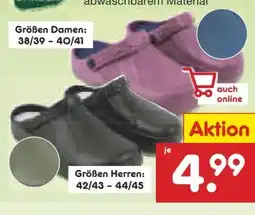 Netto Marken-Discount Living Garden Damen Clogs Angebot