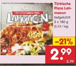 Netto Marken-Discount Kallavi Türkische Pizza Lahmacun Angebot