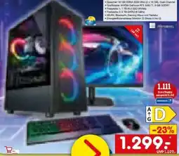 Netto Marken-Discount PC-Set mit 27 TFT Monitor Angebot