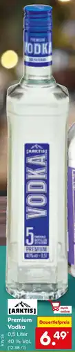 Netto Marken-Discount Arktis Premium Vodka Angebot