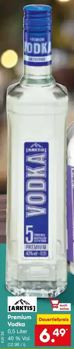 Netto Marken-Discount Arktis Premium Vodka Angebot