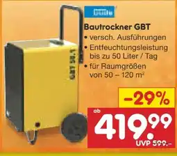 Netto Marken-Discount Güde Bautrockner GBT 50.1 Angebot