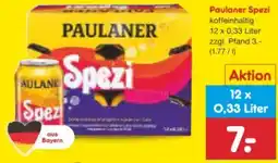 Netto Marken-Discount Paulaner Spezi Angebot
