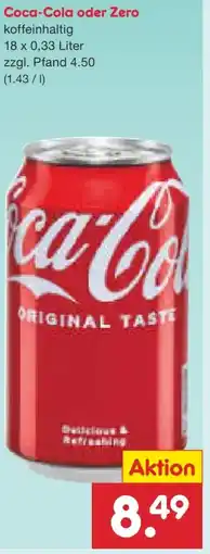Netto Marken-Discount Coca-Cola Cola Angebot