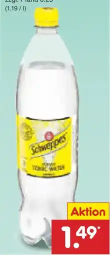 Netto Marken-Discount Schweppes Indian Tonic Water Angebot