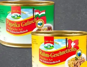 PENNY Gutes aus der Eifel Fleischgericht Paprika Gulasch Angebot