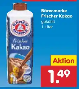 Netto Marken-Discount Bärenmarke Frischer Kakao Angebot