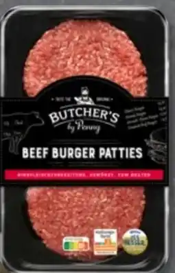PENNY Butcher's by Penny Beef Burger Patties Angebot